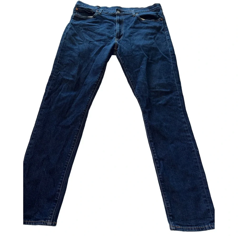Levi's 512 Jeans Men's38x34 Blue Premium Denim Dark Wash